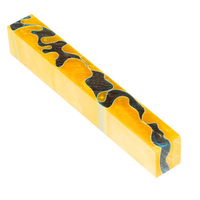 Yellow & Green Swirl 3/4””x5