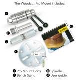 Woodcut-Pro-Mount (Includes Body, spindle and base stand)